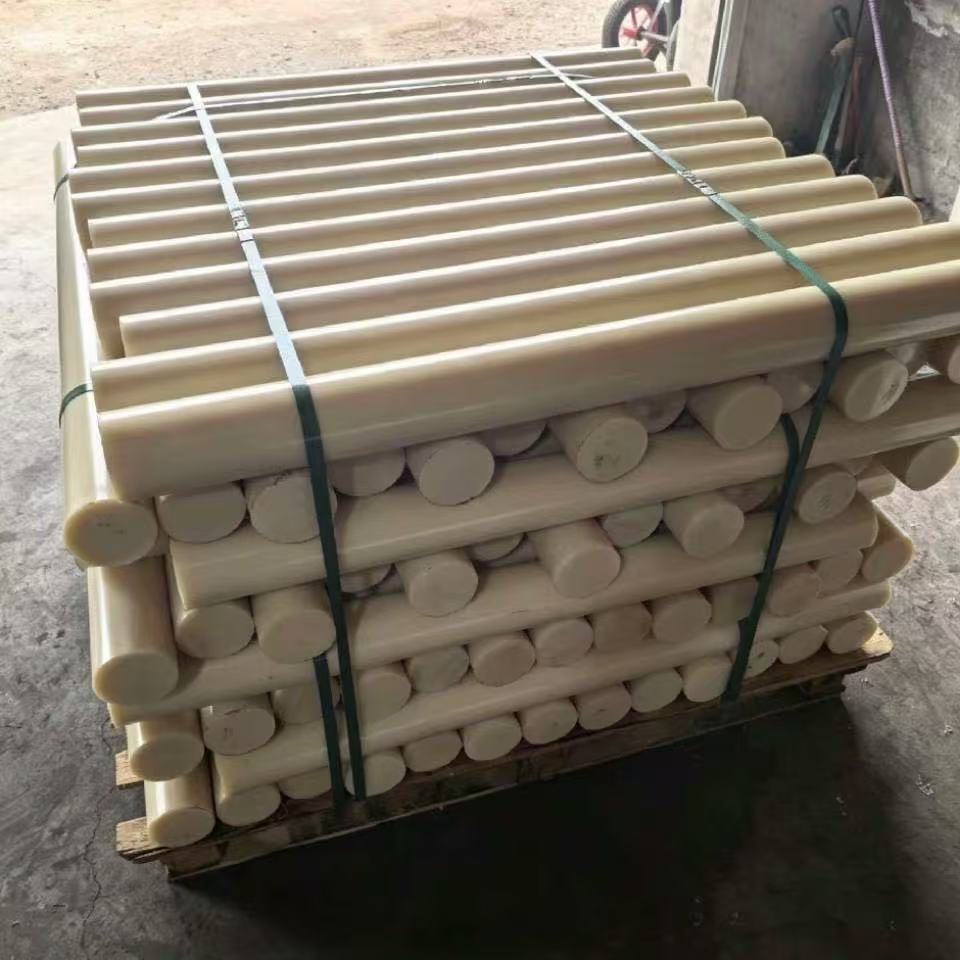 Natural PA6 nylon rod — manufacturer direct, 10mm to 300mm diameter